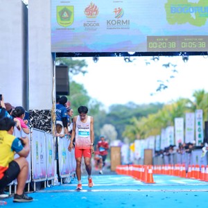 Race photo from BOGORUN 2026