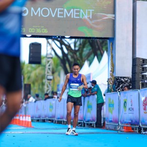 Race photo from BOGORUN 2026