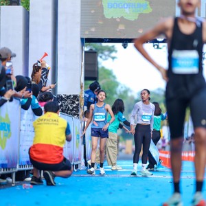 Race photo from BOGORUN 2026