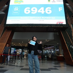 Race photo from BOGORUN 2026