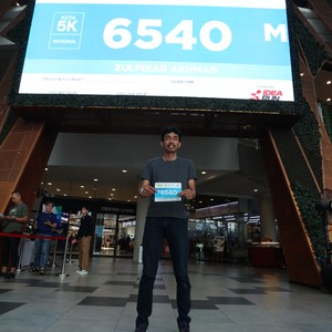 Race photo from BOGORUN 2026