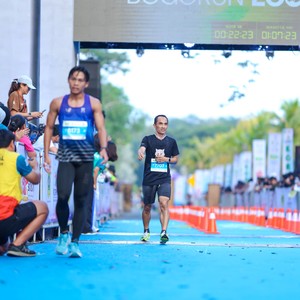 Race photo from BOGORUN 2026