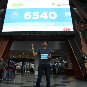 Race photo from BOGORUN 2026