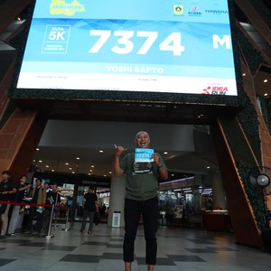 Race photo from BOGORUN 2026
