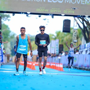 Race photo from BOGORUN 2026