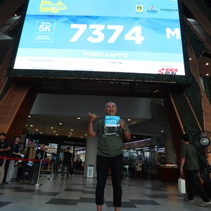 Race photo from BOGORUN 2026