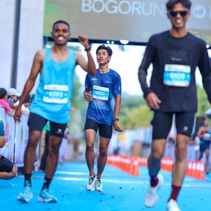 Race photo from BOGORUN 2026