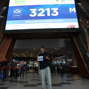 Race photo from BOGORUN 2026