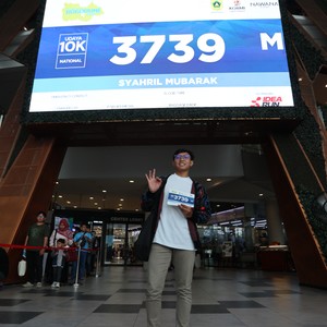 Race photo from BOGORUN 2026