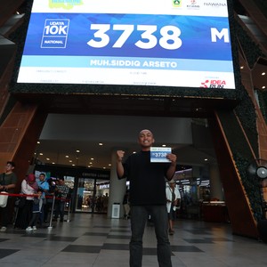 Race photo from BOGORUN 2026