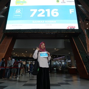 Race photo from BOGORUN 2026