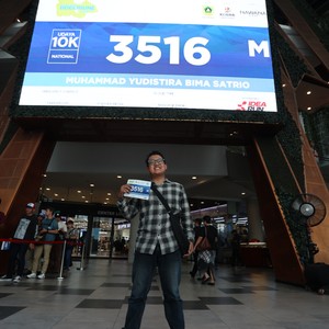 Race photo from BOGORUN 2026