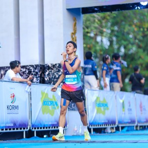 Race photo from BOGORUN 2026