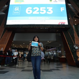 Race photo from BOGORUN 2026