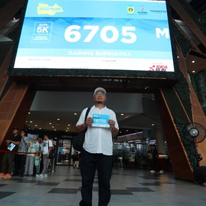 Race photo from BOGORUN 2026