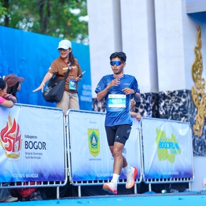 Race photo from BOGORUN 2026