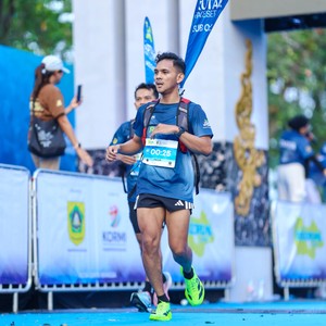 Race photo from BOGORUN 2026