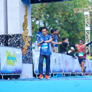 Race photo from BOGORUN 2026