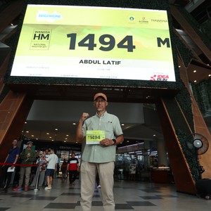 Race photo from BOGORUN 2026