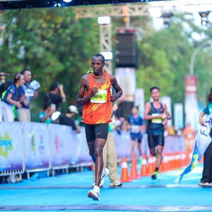 Race photo from BOGORUN 2026
