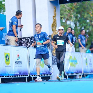 Race photo from BOGORUN 2026