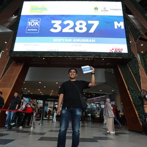 Race photo from BOGORUN 2026