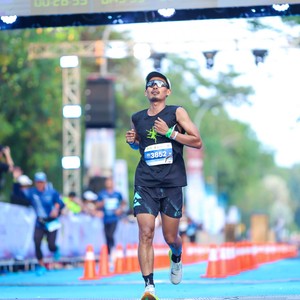 Race photo from BOGORUN 2026