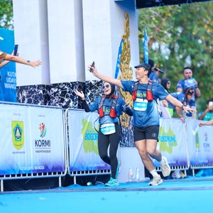 Race photo from BOGORUN 2026