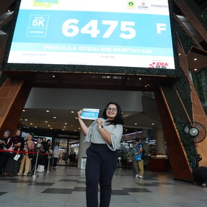 Race photo from BOGORUN 2026