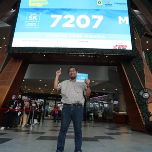 Race photo from BOGORUN 2026