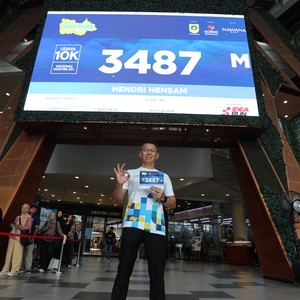 Race photo from BOGORUN 2026