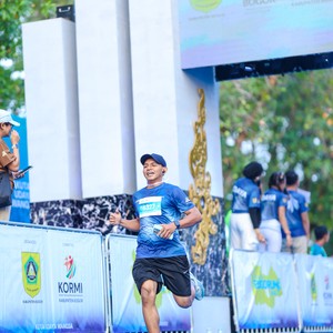 Race photo from BOGORUN 2026