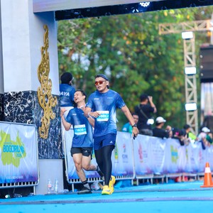 Race photo from BOGORUN 2026
