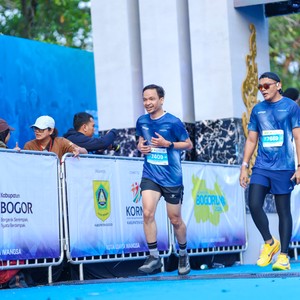 Race photo from BOGORUN 2026