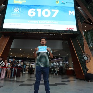 Race photo from BOGORUN 2026