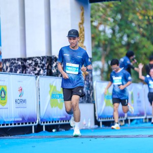 Race photo from BOGORUN 2026