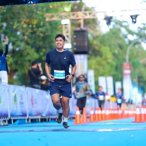 Race photo from BOGORUN 2026