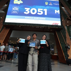 Race photo from BOGORUN 2026