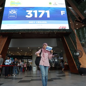 Race photo from BOGORUN 2026