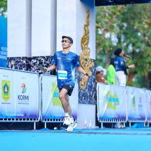 Race photo from BOGORUN 2026