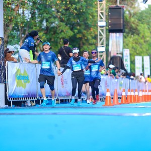 Race photo from BOGORUN 2026