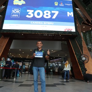 Race photo from BOGORUN 2026