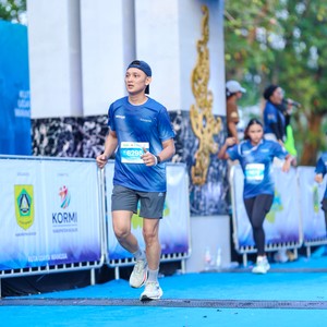 Race photo from BOGORUN 2026