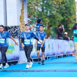 Race photo from BOGORUN 2026
