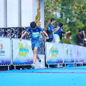 Race photo from BOGORUN 2026