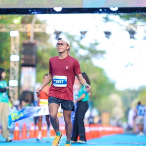 Race photo from BOGORUN 2026