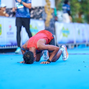 Race photo from BOGORUN 2026