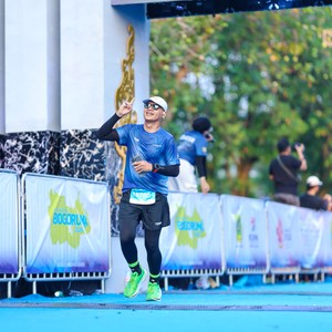 Race photo from BOGORUN 2026