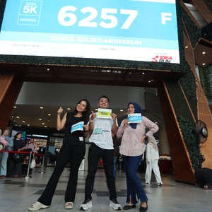 Race photo from BOGORUN 2026