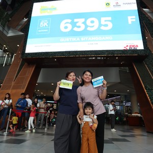 Race photo from BOGORUN 2026